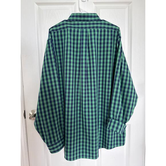 Brooks Brothers Regent the original polo shirt, navy and green cotton XXL - Picture 5 of 12